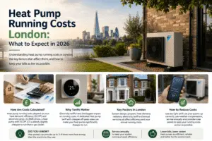 heat pump running costs london