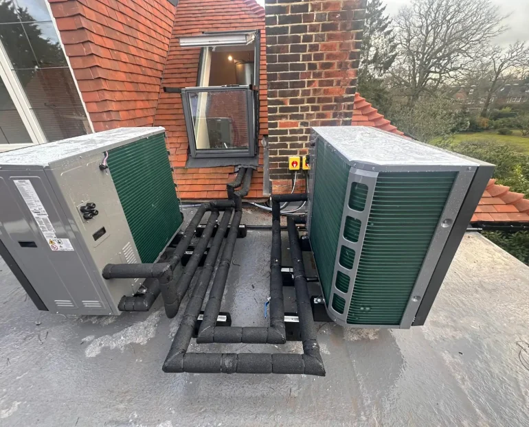 cascade heat pump installation barnet